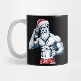 Santa Claus with coffee Mug